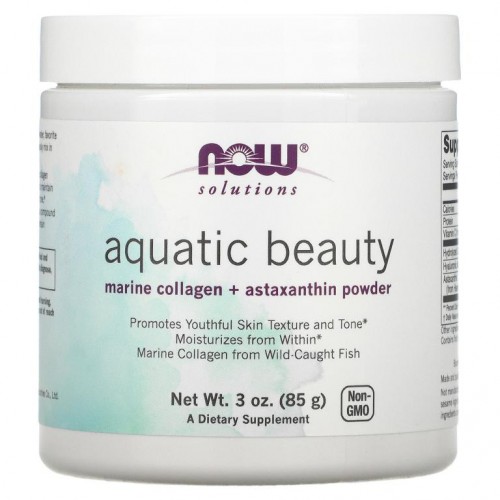 NOW Foods, 아쿠아틱 뷰티 파우더, 85g(3oz)