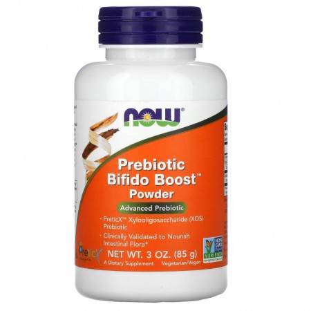 NOW Foods, 프리바이오틱 비피도 부스트 분말, 85g(3oz)