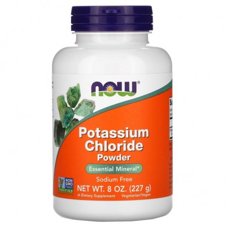 NOW Foods, 염화칼륨 분말, 8 oz(227 g)
