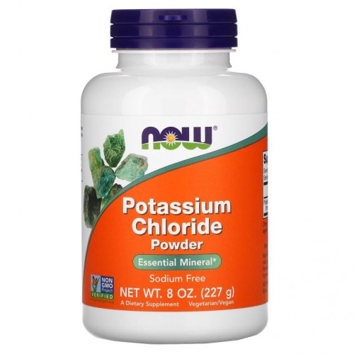NOW Foods, 염화칼륨 분말, 8 oz(227 g)