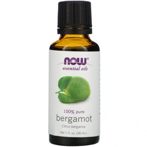 NOW Foods, 엣센셜 오일, 베르가모트 (Bergamot), 1 fl oz (30 ml)