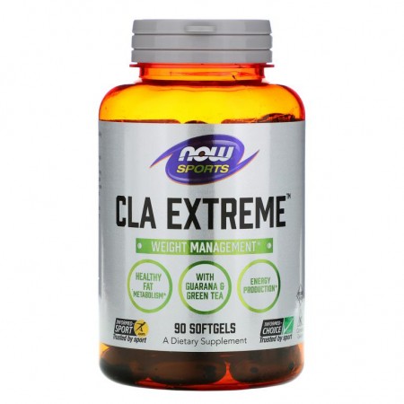 NOW Foods, 스포츠, CLA Extreme, 소프트젤 캡슐 90정