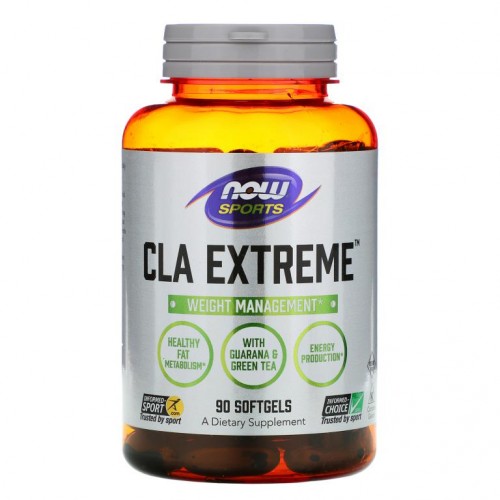 NOW Foods, 스포츠, CLA Extreme, 소프트젤 캡슐 90정