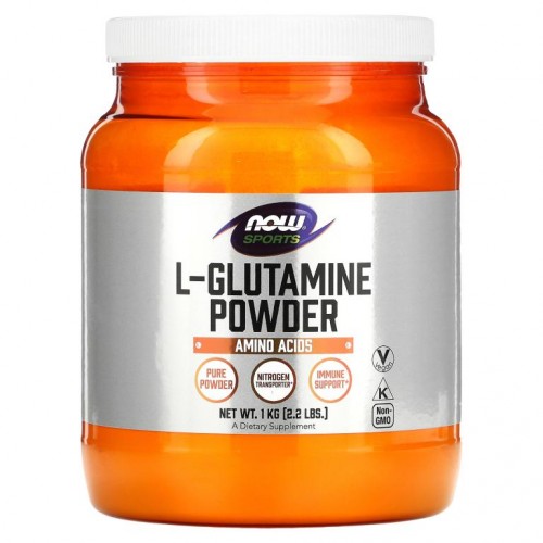 NOW Foods, 스포츠, L-글루타민 파우더, 2.2lbs (1kg)