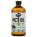 NOW Foods, 스포츠, MCT 오일, 초콜릿 모카, 16 fl oz (473 ml)