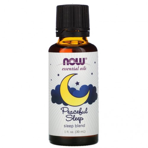 NOW Foods, 에센셜 오일, Peaceful Sleep, 30ml(1fl oz)
