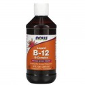 NOW Foods, B-12, 액체, B-콤플렉스, 8 액량 온스 (237 밀리리터)
