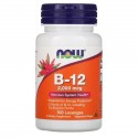 NOW Foods, B-12, 2,000mcg, 사탕 정제 100정
