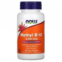 NOW Foods, 메틸 B-12, 5,000mcg, 식물성 캡슐 90 정