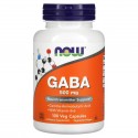 NOW Foods, 비타민B-6 함유 GABA, 500mg, 베지 캡슐 100정
