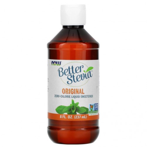 NOW Foods, Better Stevia, 제로 칼로리 액상 감미료, 오리지널, 237ml(8fl oz)