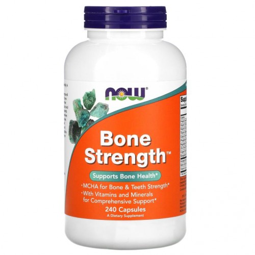 NOW Foods, Bone Strength, 캡슐 240정