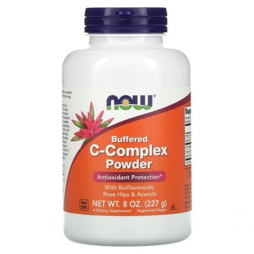 NOW Foods, 완충형 C 복합체 분말, 227g(8oz)