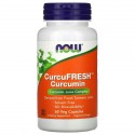 NOW Foods, CurcuFresh 커큐민, 베지 캡슐 60정
