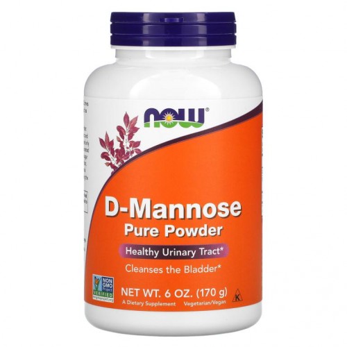 NOW Foods, D-마노스 순수 분말, 170g(6oz)