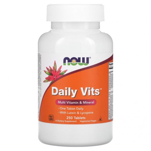 NOW Foods, Daily Vits, 250정