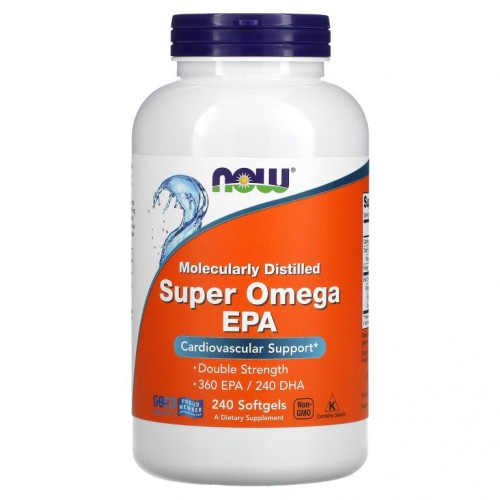 NOW Foods, 슈퍼 오메가 EPA, EPA 360/DHA 240, 소프트젤 240정