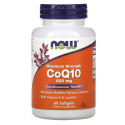NOW Foods, 비타민E 및 레시틴 함유 CoQ10, 맥시멈 스트렝스, 600mg, 소프트젤 60정