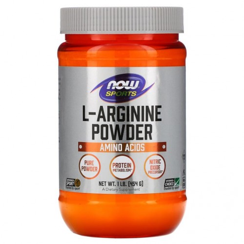 NOW Foods, L-아르기닌 파우더, 1 lb (454 g)