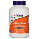 NOW Foods, L-카르니틴, 500 mg, 180 베지 캡슐