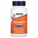 NOW Foods, Pycnogenol, 30mg, 베지 캡슐 60정