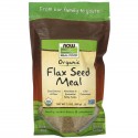NOW Foods, Real Food, 유기농 아마씨 밀, 340g(12oz)