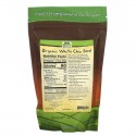 NOW Foods, Real Food, 유기농 화이트 치아씨, 454g(1lb)