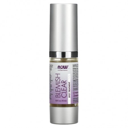 NOW Foods, Solutions, 블레미시 클리어, 스팟 트리트먼트, 15ml(0.5fl oz)