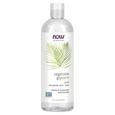 NOW Foods, Solutions, 식물성 글리세린, 473ml(16fl oz)