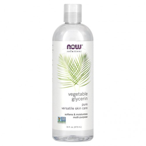 NOW Foods, Solutions, 식물성 글리세린, 473ml(16fl oz)