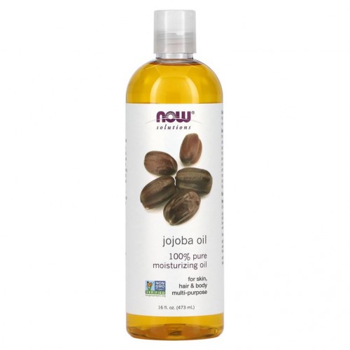 NOW Foods, Solutions, 호호바 오일, 473ml(16fl oz)