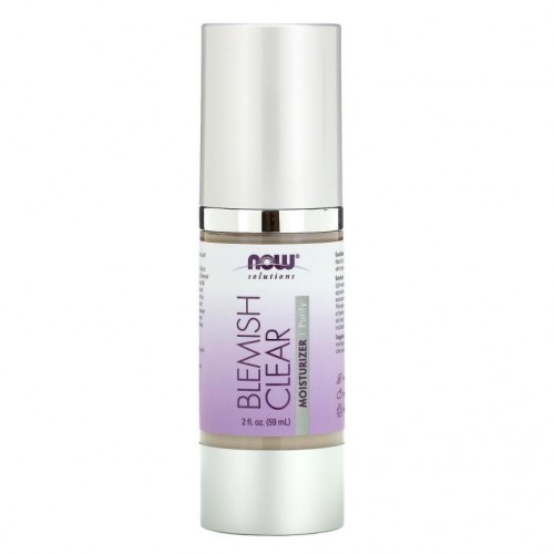 NOW Foods, Solutions, 블레미쉬 클리어 모이스처라이저, 59ml (2 fl oz)