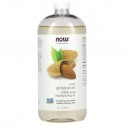 NOW Foods, Solutions, 스위트아몬드 오일, 946ml(32fl oz)