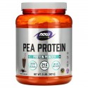 NOW Foods, Sports, 완두콩 단백질, 크리미 초콜릿, 907g(2lbs)