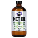 NOW Foods, Sports, MCT 오일, 무맛, 473ml(16fl oz)