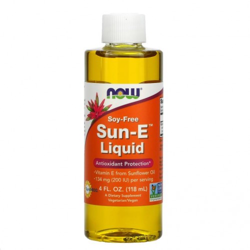 NOW Foods, Sun-E 액상형, 118ml(4fl oz)