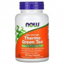 NOW Foods, Thermo Green Tea, 엑스트라 스트렝스, 베지 캡슐 90정