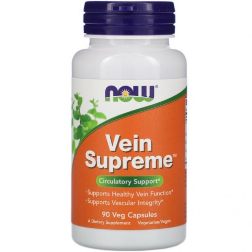 NOW Foods, Vein Supreme, 90 식물성 캡슐