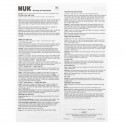 NUK, Orthodontic Pacifier Value Pack, Animals, 0-6 Months, 5 Pack