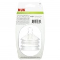 NUK, Simply Natural, Slow Flow Bottle Nipples, 0 + Months, 2 Nipples