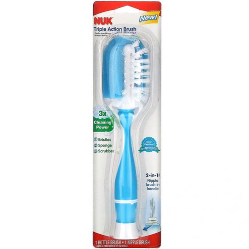 NUK, Triple Action Brush, 1 Brush