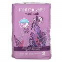 Natracare, 맥시 패드, 유기농 순면 커버, 슈퍼, 12개입
