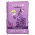 Natracare, 맥시 패드, 유기농 순면 커버, 레귤러, 14개입