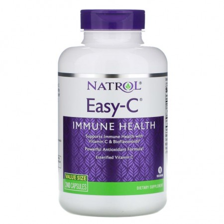 Natrol, 이지-C, 240 캡슐