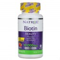 Natrol, 비오틴, 최고 강도, 딸기 맛, 10,000mcg, 60정