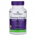 Natrol, 익스트림 오메가, 레몬 맛, 1,200 mg, 60 소프트젤