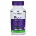 Natrol, 비오틴, 고강도, 10,000mcg, 100정