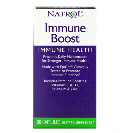Natrol, 면역력 증진, 피처링 에피코, 30 빠른 캡슐