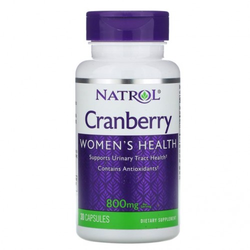 Natrol, 크렌베리, 400 mg, 30 캡슐