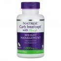 Natrol, 2단계 탄수화물 조절제 함유 Carb Intercept, 500 mg, 베지 캡슐 60정